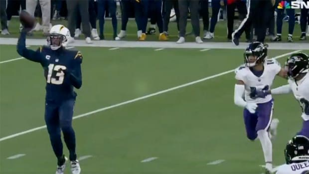 Los Angeles Chargers WR Keenan Allen vs. the Baltimore Ravens